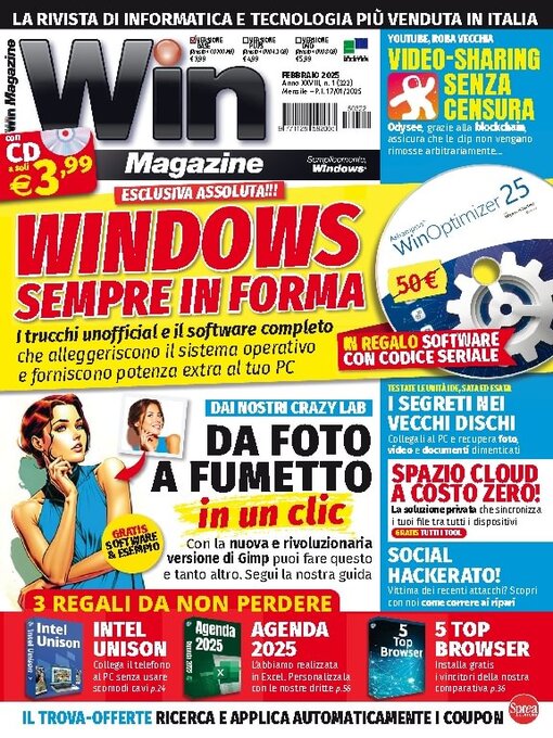 Title details for Win magazine by Sprea S.p.A. - Available